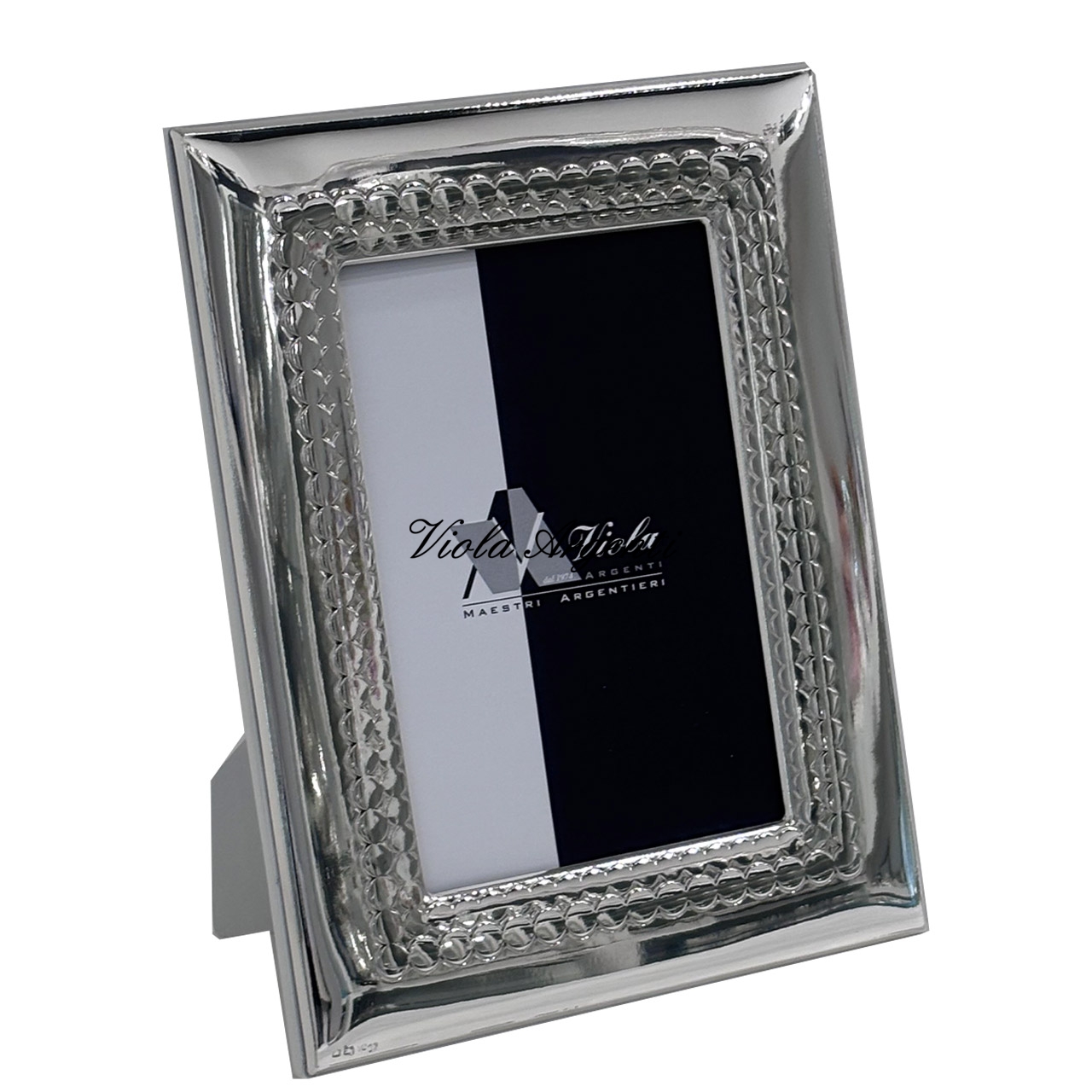 Cornice argento Misty