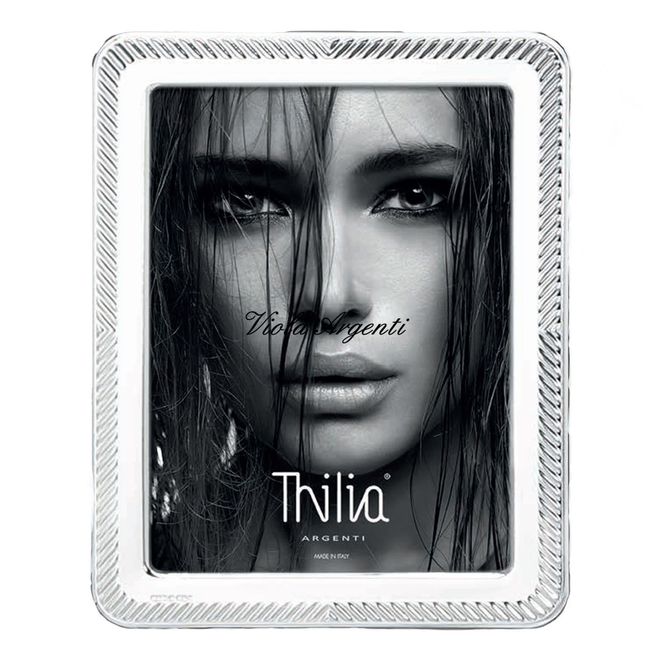 Cornice strisce oblique