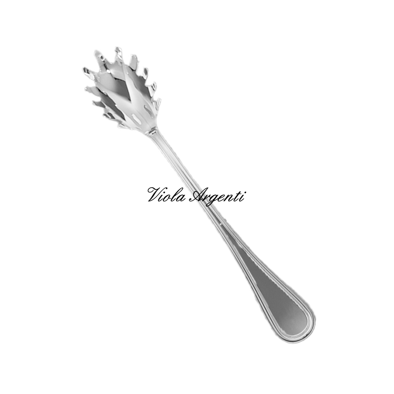 Cucchiaio spaghetti argento