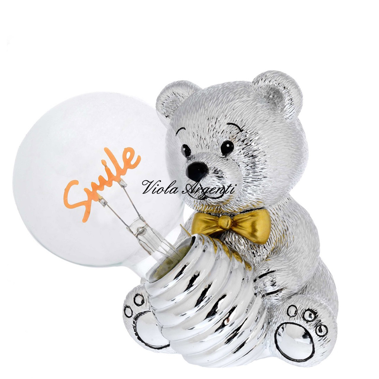Teddy bear with Smile lamp
