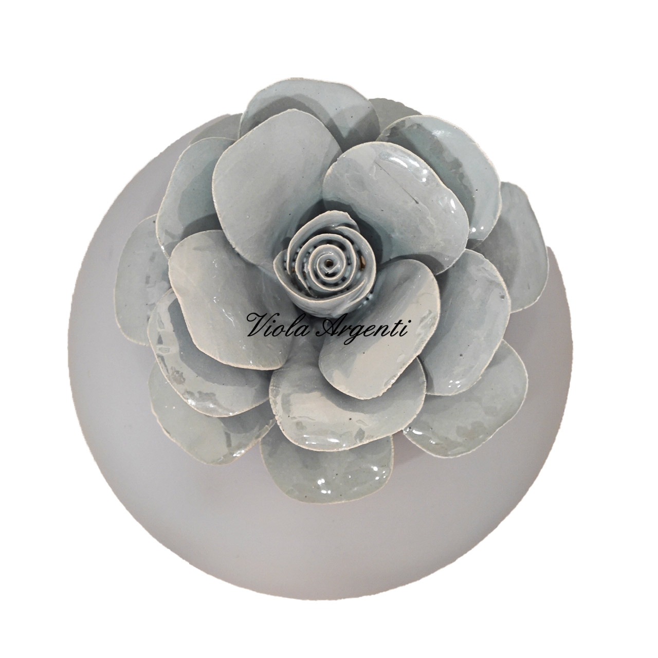 Lampada rosa di maggio azzurra - 3