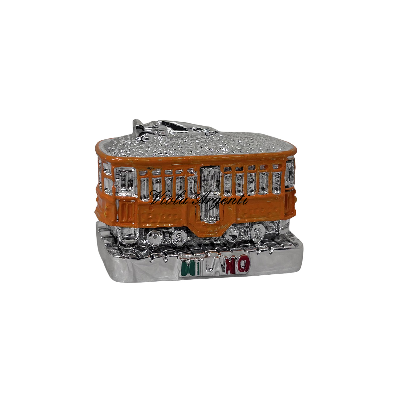 Miniatura Tram Milano colorato