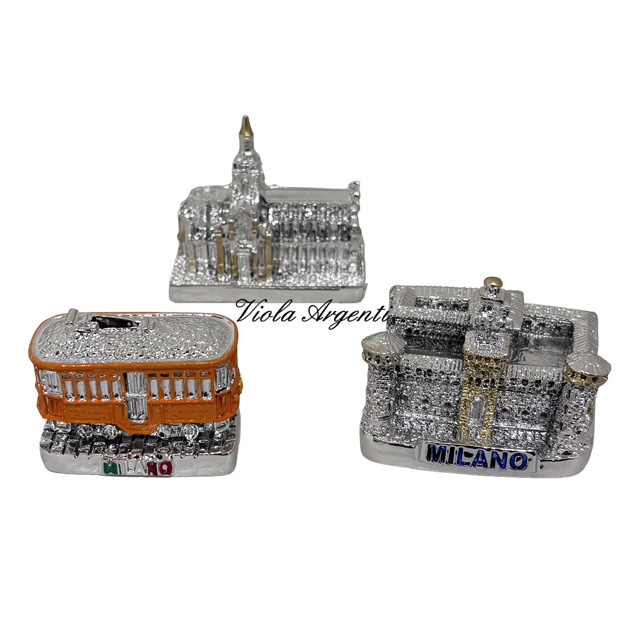 Miniatura Duomo Milano colorato