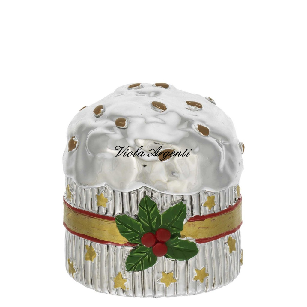 Mini Silver Resin Panettone