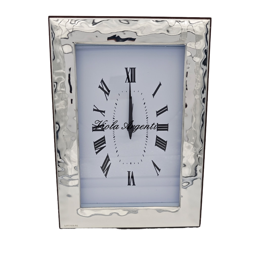  Hammered alarm clock di . Argento online