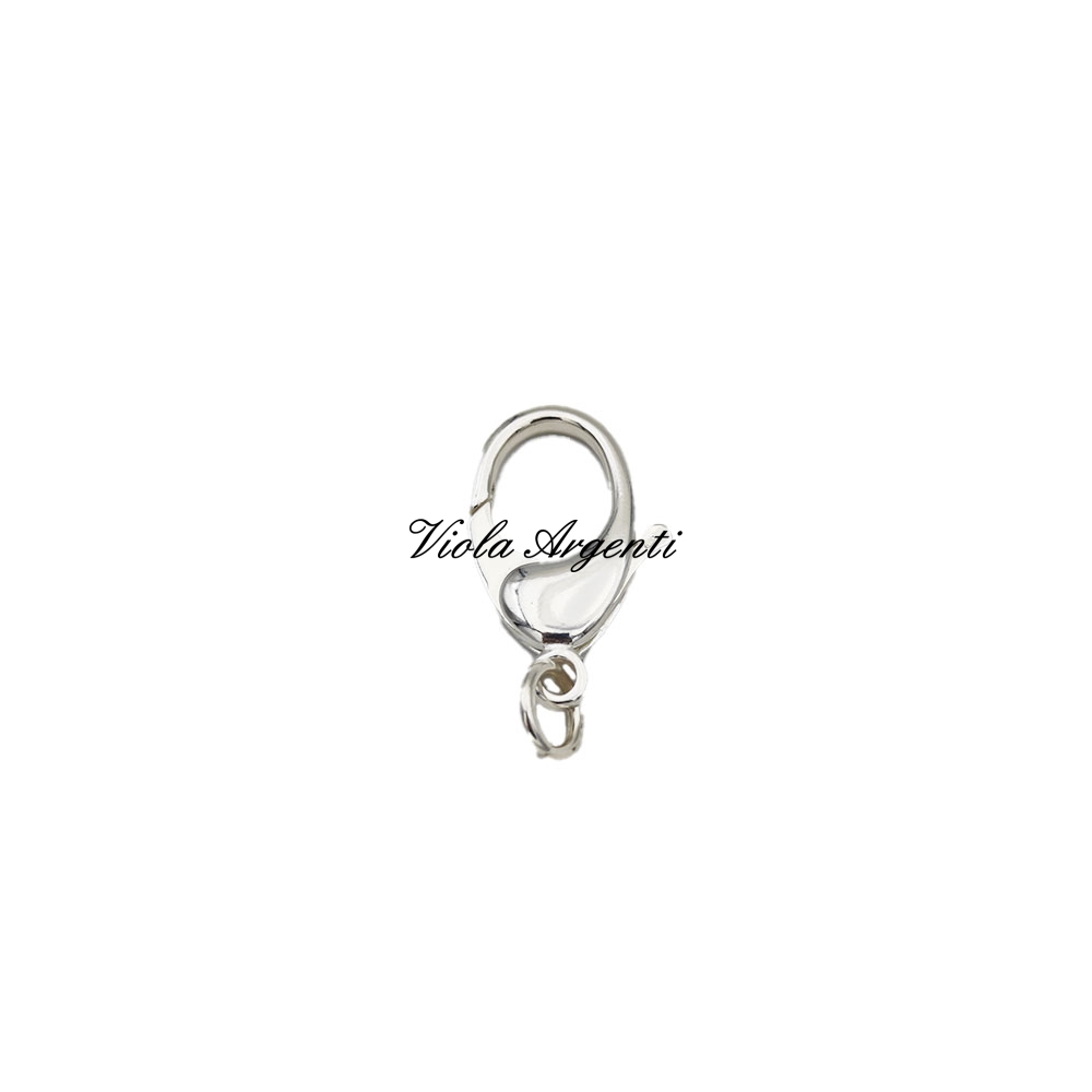 Silver carabiner key ring di . Argento online