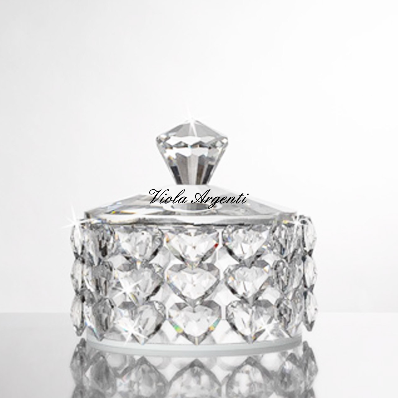 Silver jewelry boxes