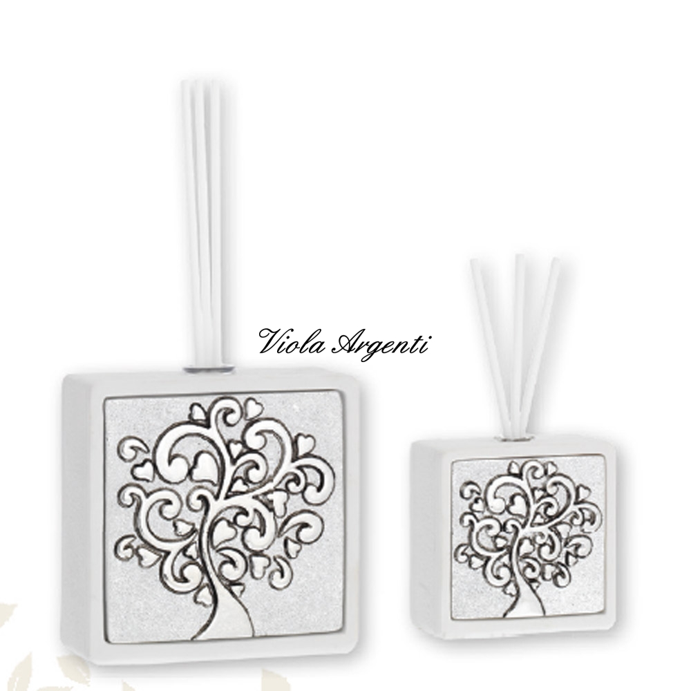 Square room diffuser tree of life di . Argento online