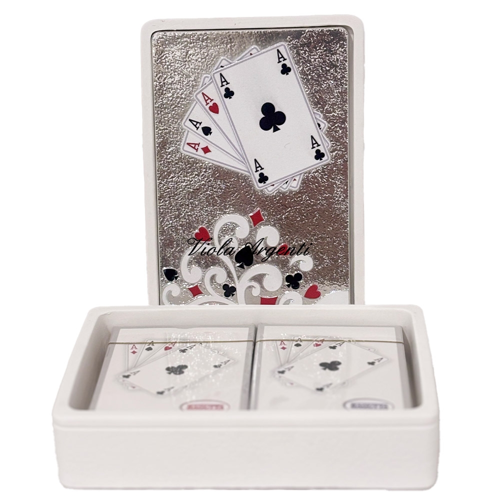 Scatola carte da gioco decorata
