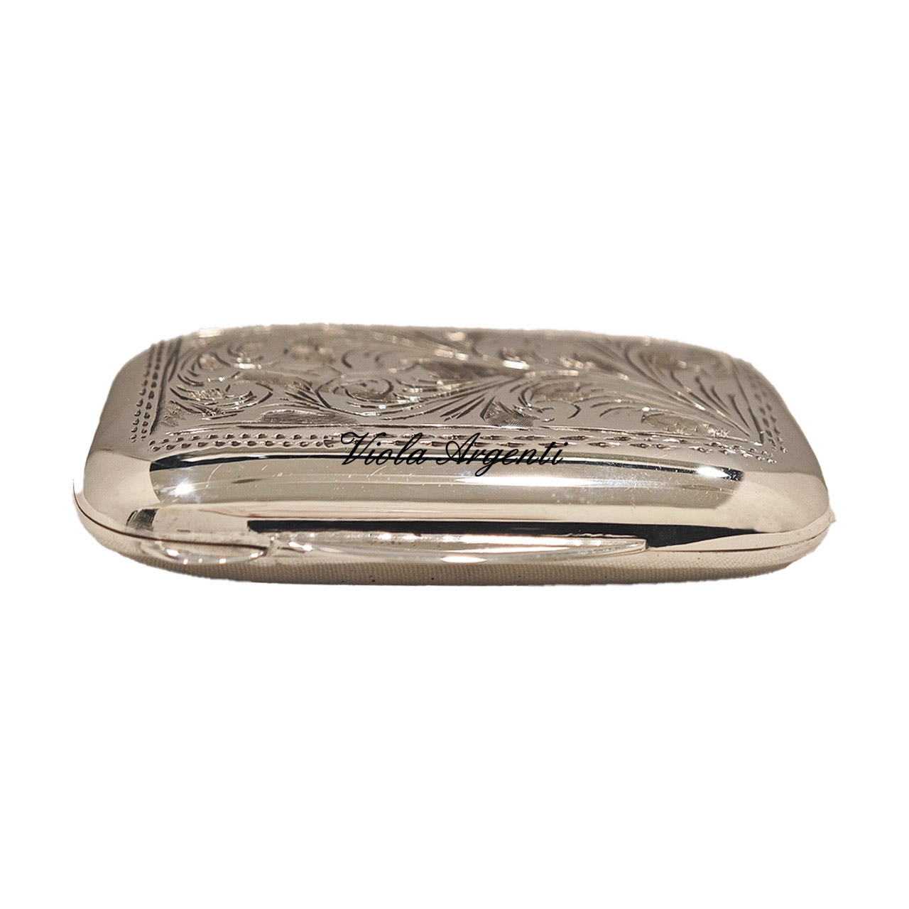 Silver pill box