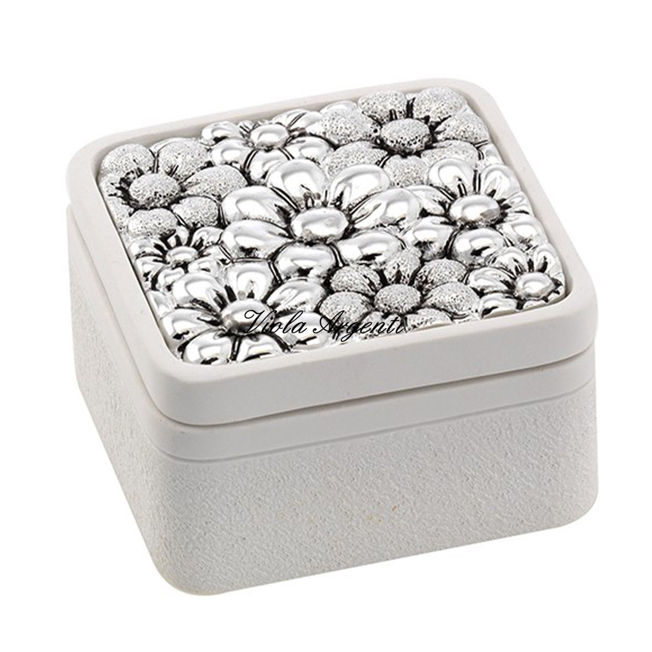 Silver jewelry boxes