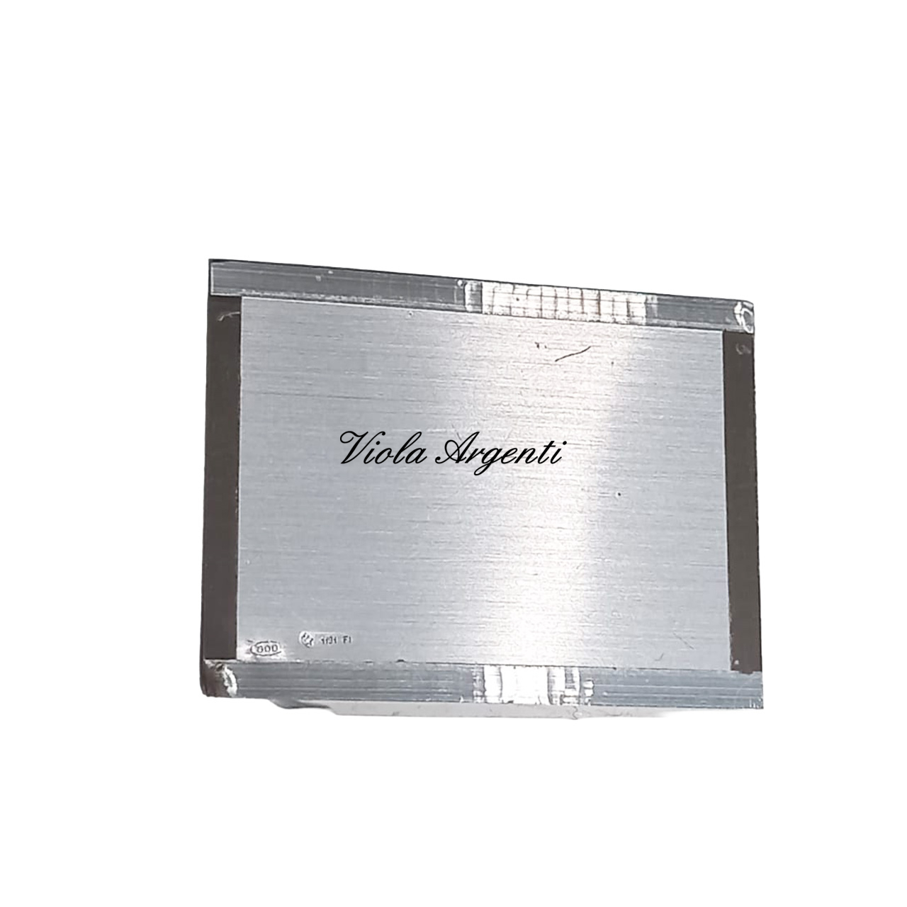 Customizable 925 silver tag with engraving