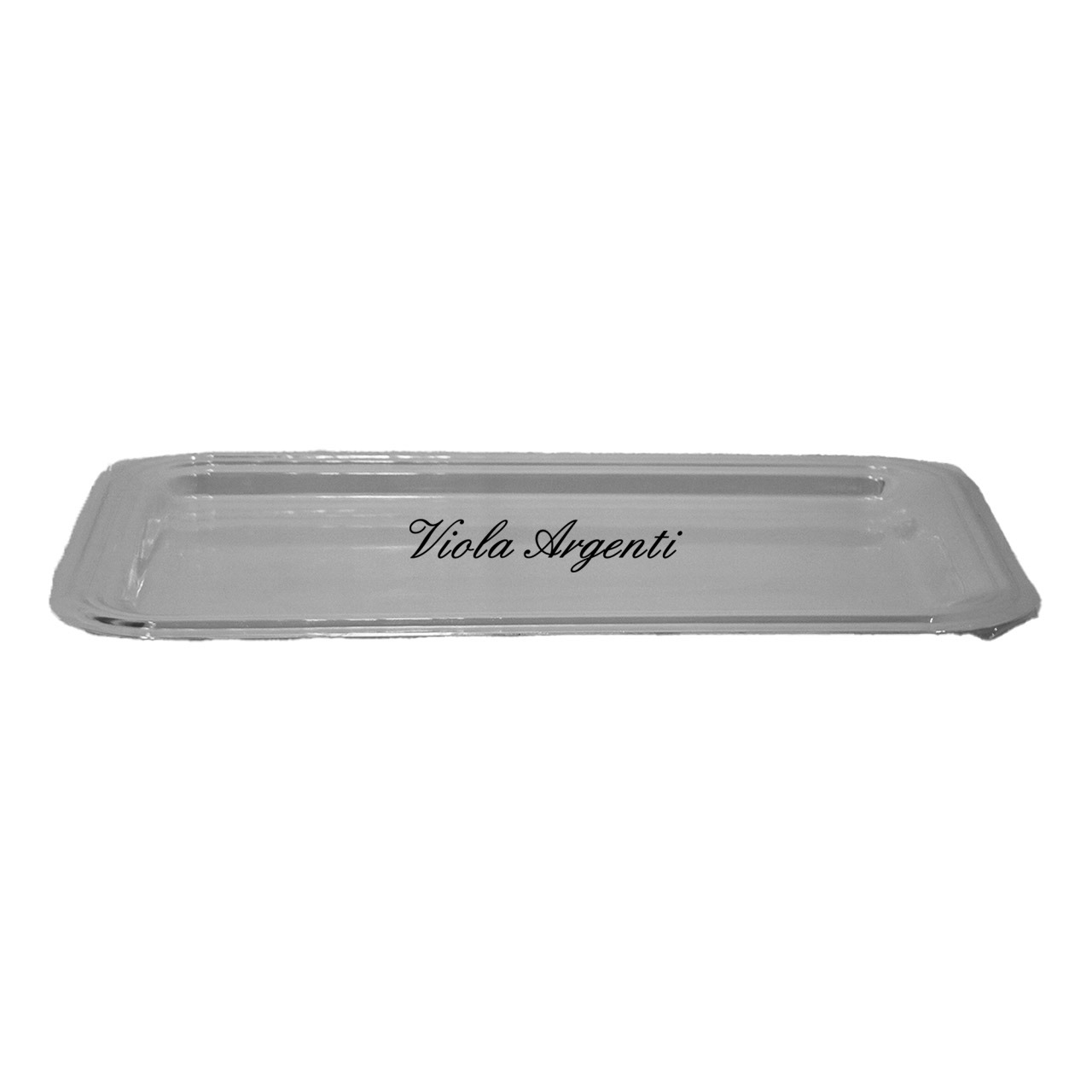 Vassoio porta posta argento