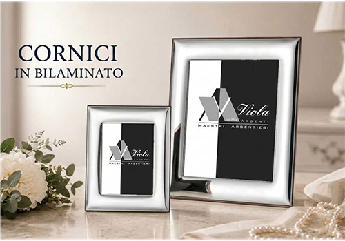 Cornici in argento bilaminato
