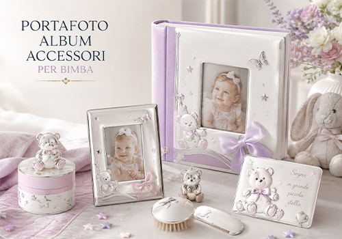 Regali bimba argento