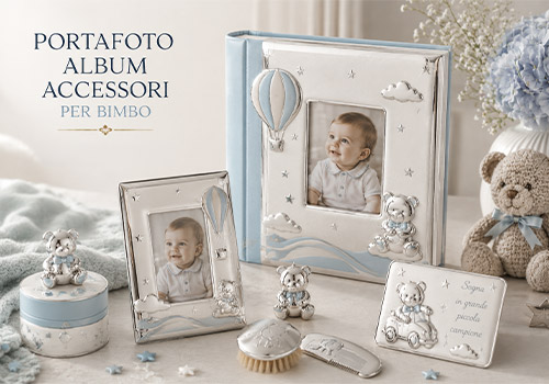 Regali bimbo argento