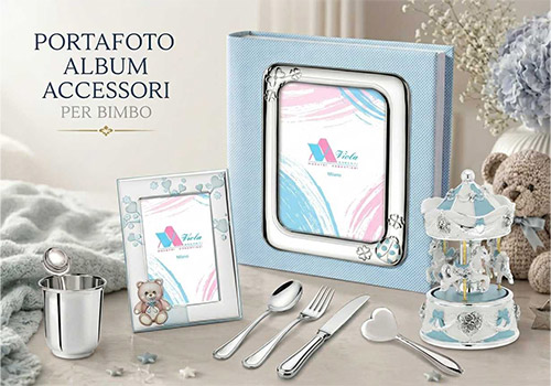 Regali bimbo in argento