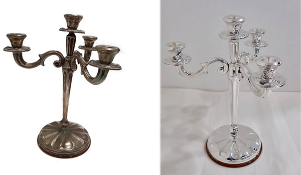 Come pulire argento annerito - esempio 7